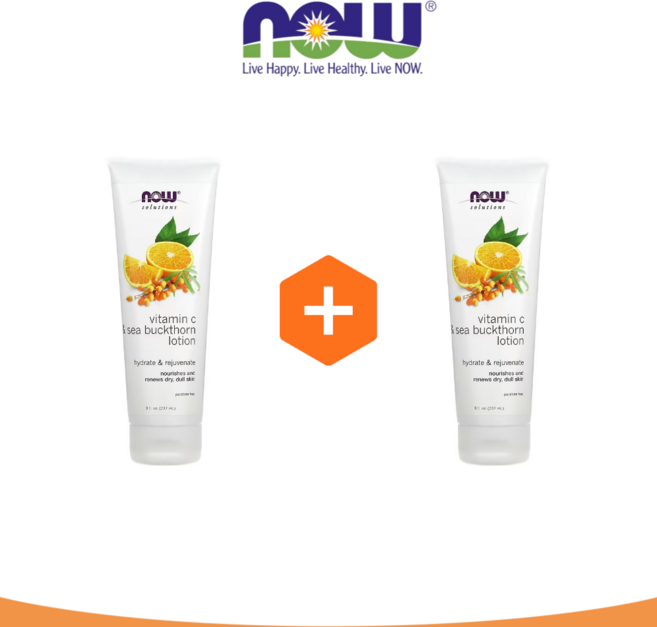 1+1 나우푸드 비타민C 씨벅톤 로션 237ml Sea Buckthorn 산자나무 씨벅턴