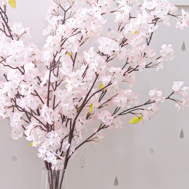 봄조화 벚꽃, 3개, 105연핑크