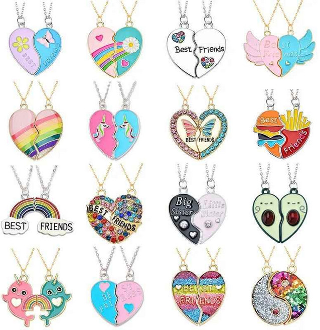 우정 선물 3명 우정템 펜던트 학생 친구 팬던트 목걸이