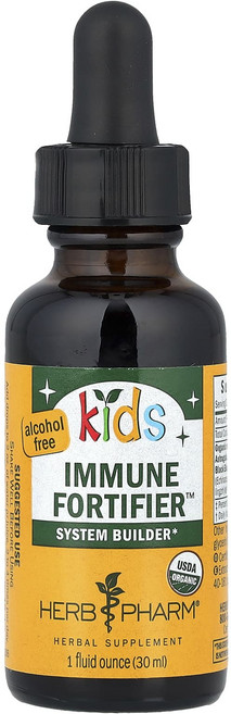몸관리하세요 겨울입니다 Herb Pharm 어린이용 Immune Fortifier™ 시스템 빌더 알코올 무함유 30ml(1fl oz) 특별관리진행, HerbPharm어린이용ImmuneFortifier시스, 1개, 30ml