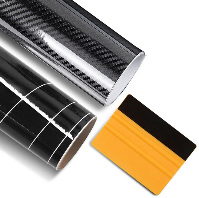 쉽딱 7D 카본 하이그로시 랩핑지 시트지 유광, 1개, 하이그로시 152cm x 30cm