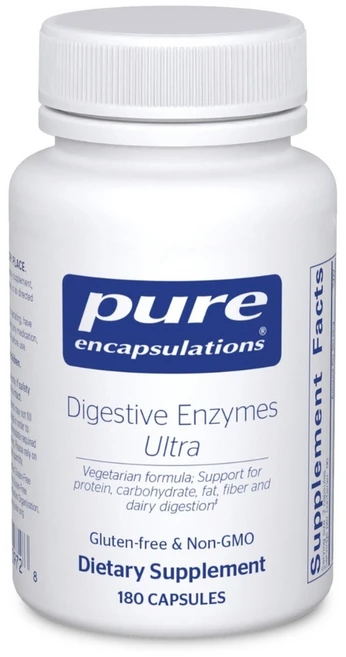 퓨어 다이제스티브 엔자임 울트라 Digestive Enzymes Ultra 캡슐 180정, 1개 - 쿠팡