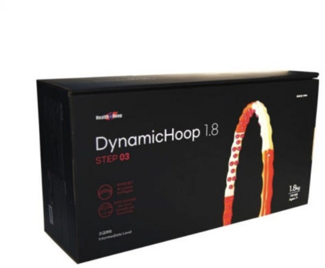 다이나믹후프 1.2kg 1.8kg 홈트레이닝 뱃살 돌기형 훌라후프 다이어트, 1개