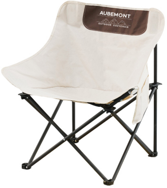 오브몬트 아웃도어 캠핑의자 접이식 등산의자, 1개, 베이지