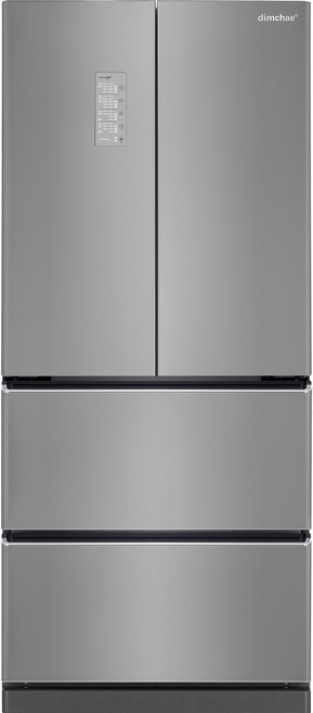 딤채 2023 스탠드형 김치냉장고 551L 방문설치, 비쥬 다크실버, VDQ57HBRJKS