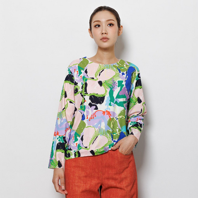 [디아스토리] 엘텍스 로즈메리 탑 AHFPTN09