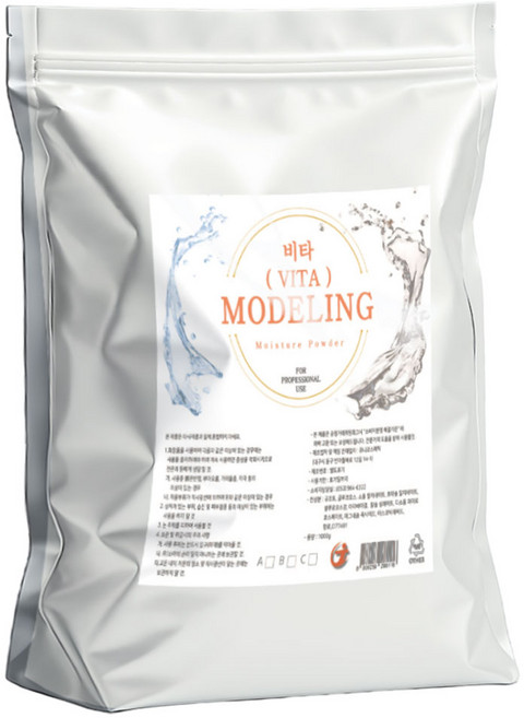 에버21 에스테틱 전문가용 대용량 비타민 모델링 마스크 팩 톤 결 보습 고무볼 스파츌라증정, 1개, 1개입