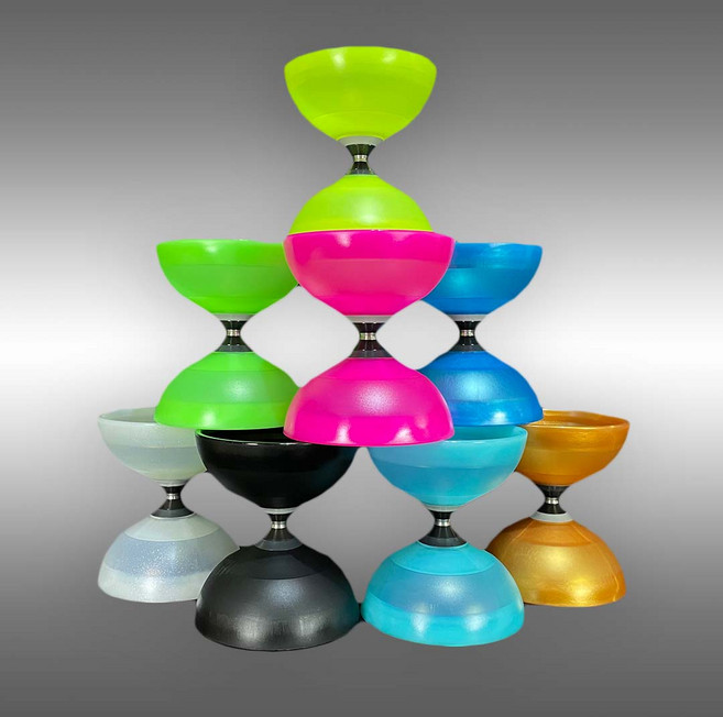 三鈴SUNDIA最新款磁浮扯鈴 黃色, 黃色, 只有扯鈴, 1套