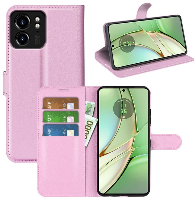 모토로라 엣지 40 전용 지갑 카드 지폐 수납 다이어리 케이스