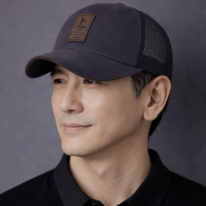 캐롤링 중년 남성 여름 모자 등산 낚시 골프 캠핑 메쉬 볼캡 야구모자