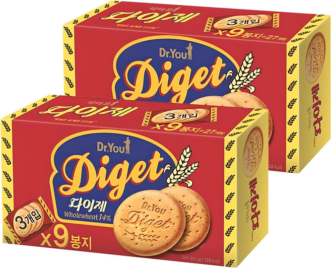 닥터유 다이제 오리지널, 351g, 2개