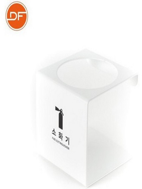 제로화이어 디자인소화기1KG 무광블랙 자동차겸용인증 가정용 차량용 캠핑용, 전용받침대(+8000원), 1개