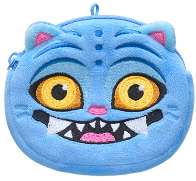 [상품선택] 케이팝 데몬 헌터스 공식 정품 굿즈 더피 인형 키링 가방 쿠션 담요 모자 지갑 케데헌 호랑이 까치 팝업 굿즈 모음집 KPop Demon Hunters Derpy, 1개, 더피 코인 파우치, 8.5cm