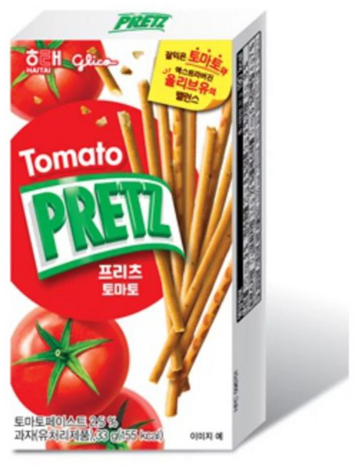 프리츠 토마토 막대과자, 33g, 1개