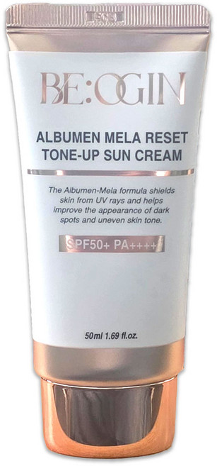 [홈쇼핑완판템] 전인화의 비오진 알부민 멜라 리셋 톤업 선 크림 SPF50+ PA++++, 1개, 50ml