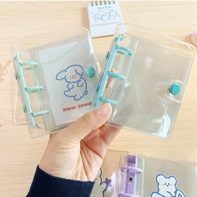 미니 클리어 1단 콜렉트북 바인더 포토카드 폴라로이드 앨범 5시전 당일발송, 04. 옐로우