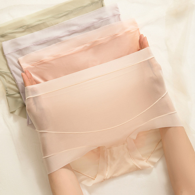 키즈브릭스 초밀착 초경량 스킨핏 실크 임산부 팬티 2p