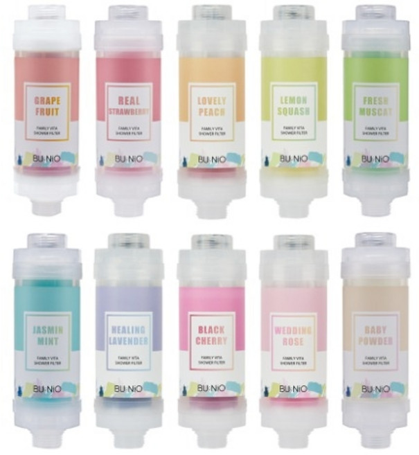 뷰니오 패밀리 비타샤워필터, 9개