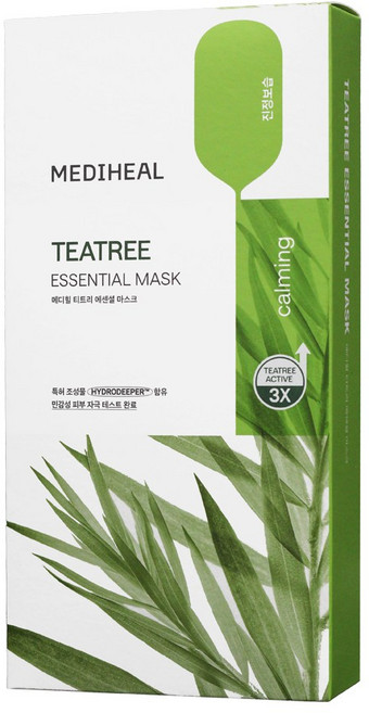 메디힐 티트리 케어솔루션 에센셜마스크 팩, 10개입, 1개