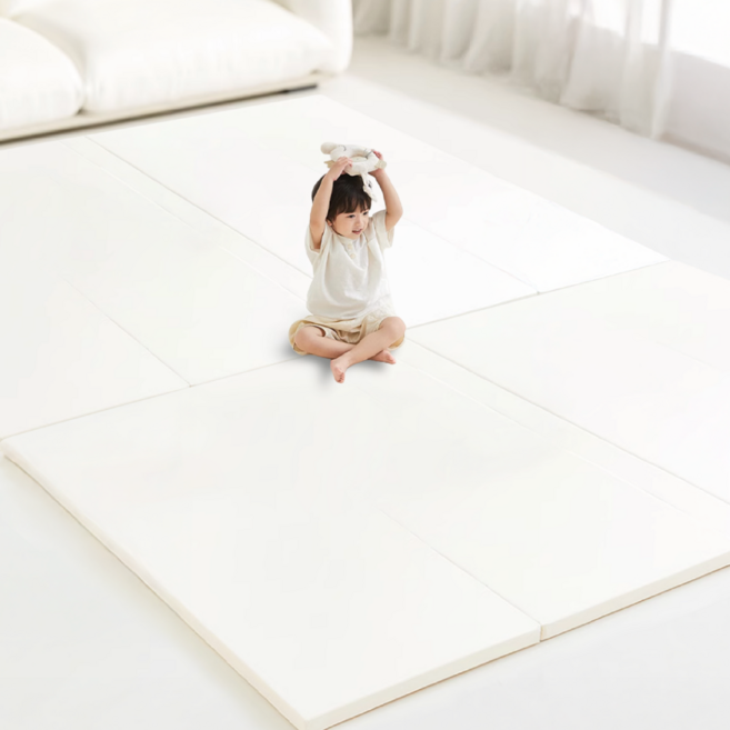 베네베네 유아 아기 거실 4cm 향균 무무 폴더매트 240X140 놀이방 층간소음 매트