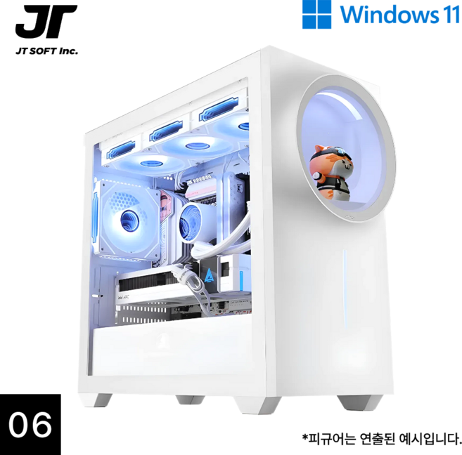 제이티 피규어전시 PC l 마이박스 (무선), WIN11 Home, 1TB, 32GB, 지포스 RTX 5060, [AMD] 라이젠5 9600X