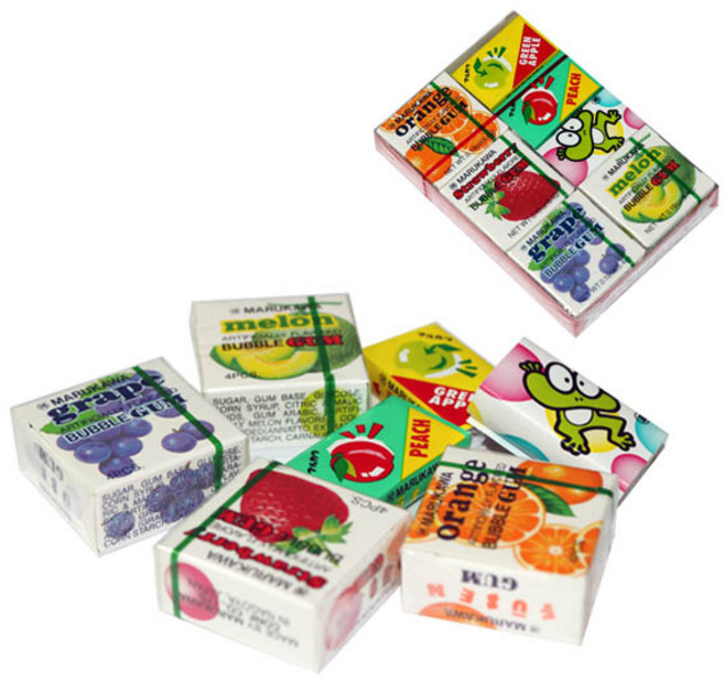 세븐팩 버블껌, 1개, 36.6g