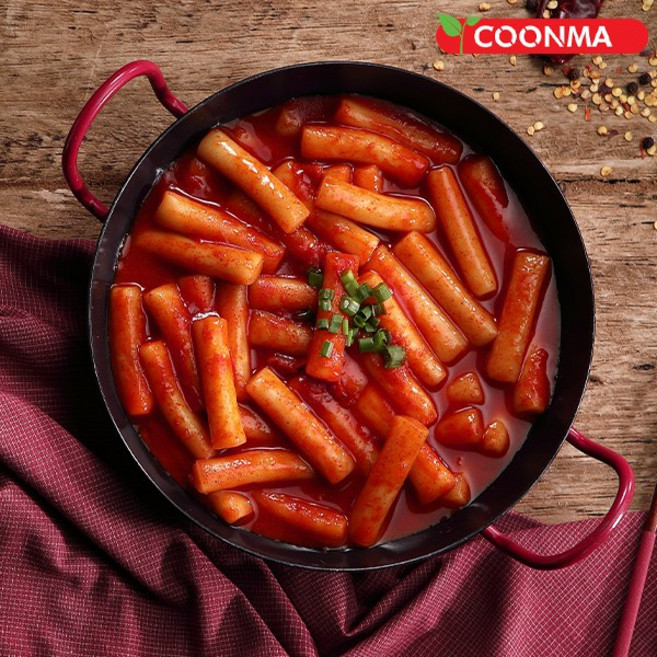 [쿤마떡볶이_빨강쿤마] 화끈하게 매콤한 맛 / 국물떡볶이, 1개, 250g