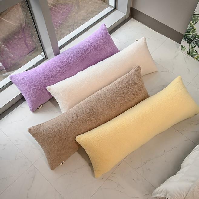 마망드후리스 사각 바디필로우, 베이지