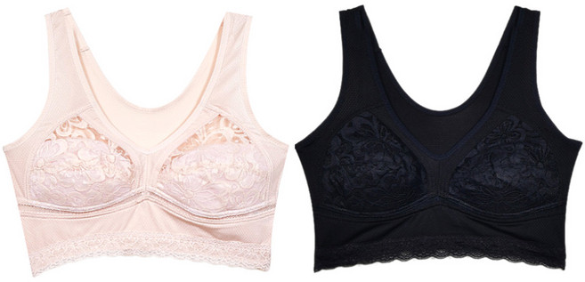 국산 여성 인견 노와이어 런닝브라 쿨브라 빅사이즈 4XL까지