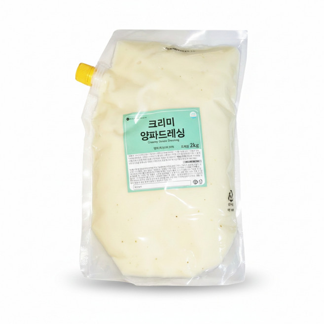 크리미 양파 드레싱 양파크림소스 2kg/다양한 소스모음, 1개