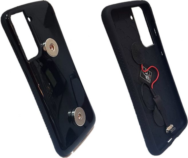 에이스#거치대 S21 탱크 범퍼 충전 케이스 오토바이 거치대 배달대행 거치대용 퀵서비스용