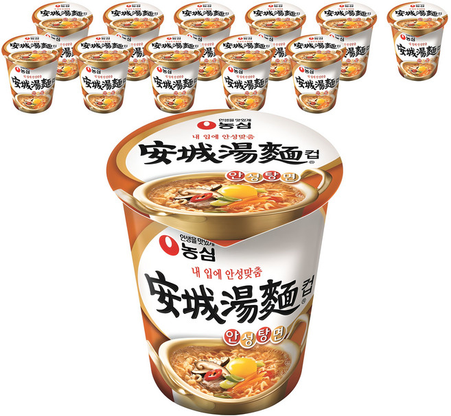 안성탕면 컵 66g, 12개