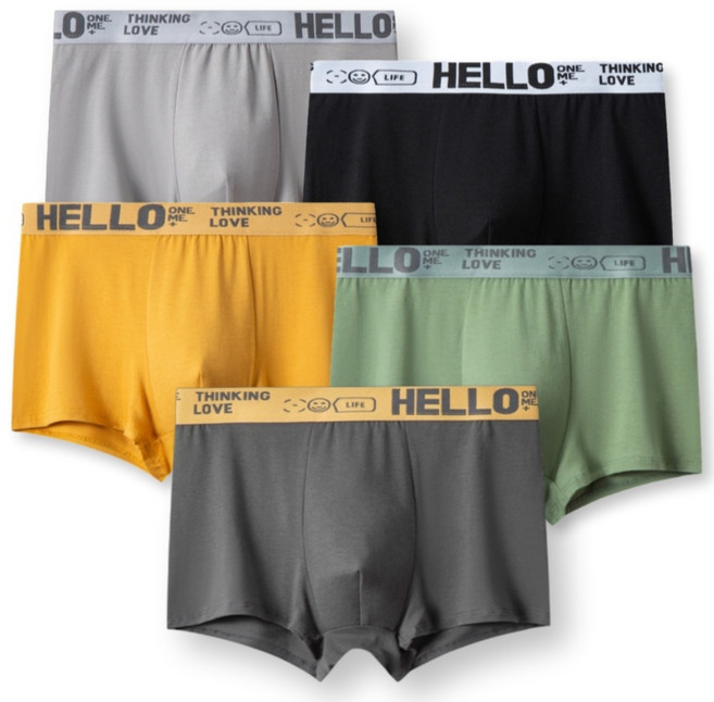 바디스윗 주니어 스마일 남아 드로즈 팬티 5종 세트