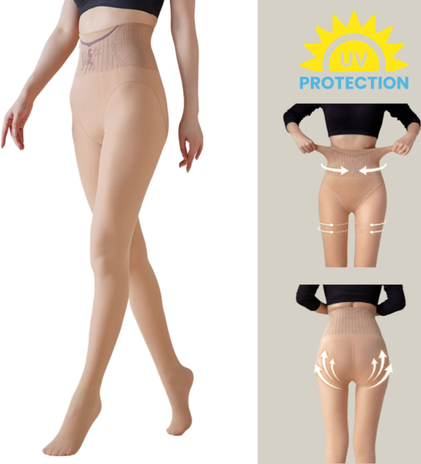 버디프로 몸매보정 골프스타킹 uv차단 유발형, 커피색, 1개