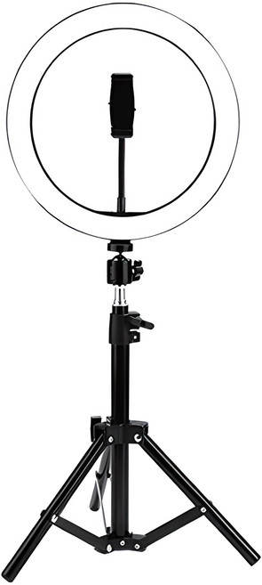 코시 LED 링라이트 방송 촬영 스탠드 조명, LL3481ST, 1개