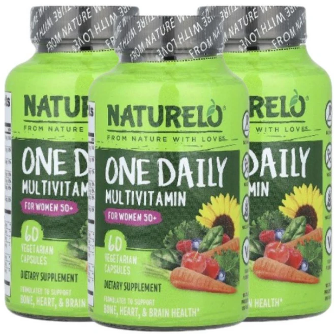 중년 여성용 종합비타민 멀티 비타민 Multivitamin 추천 60캡슐 3병, 60정 - 쿠팡