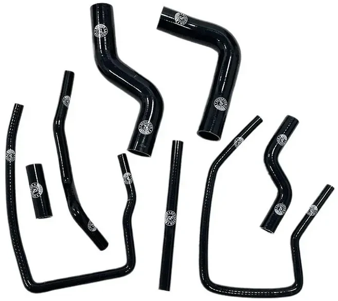 Subaru Impreza GC8 STI EJ20 WRX GT 96-00 터보 + 진공 호스 키트에 맞는 실리콘 라디에이터, 01 K8-1802C Black