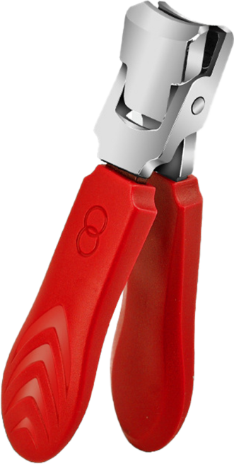 대왕손톱깎이 다용도 네일클리퍼 발톱깎이, 1개, 레드