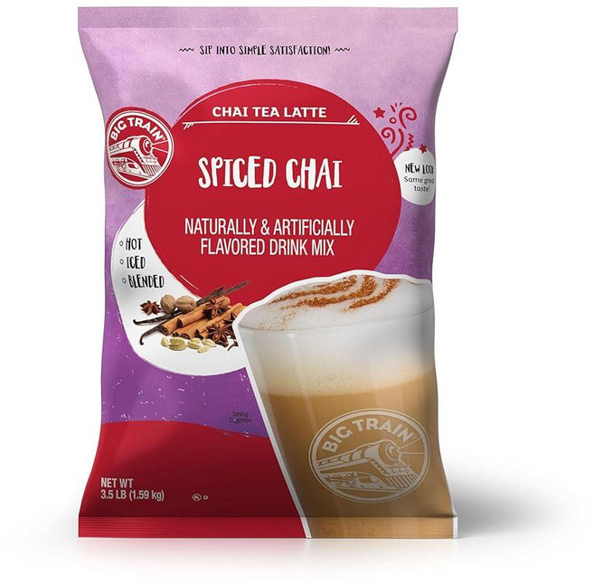 빅트레인 스파이스 차이 티 라떼 드링크 믹스 1.59kg