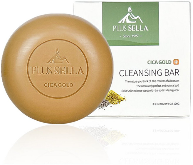 SELLA 시카골드 클렌징바, 93g, 1개입