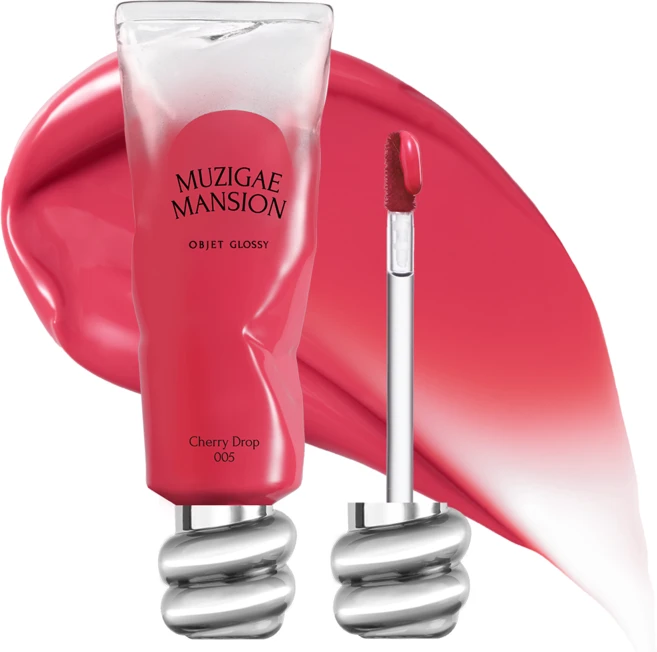 무지개맨션 오브제 글로시 립틴트, 005 체리 드롭, 1개 - 쿠팡