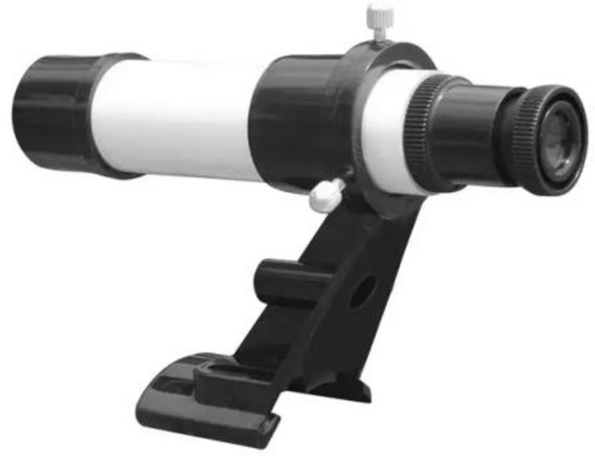 천체 망원경 관측 5X 뷰파인더 저전력 광각 고출력 보조 스코프 관광용 미니, 1개