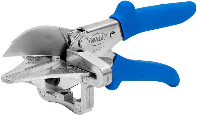 WIGA 威力鋼 GK-610 專利型多角度線槽剪[可剪塑膠線槽 裝飾木條 優力膠], 1個, GK-610多角度線槽剪