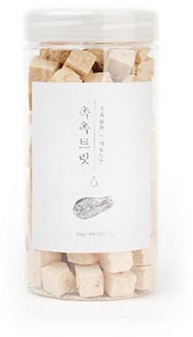 촉촉트릿 강아지 동결건조간식, 연어맛, 90g, 1개