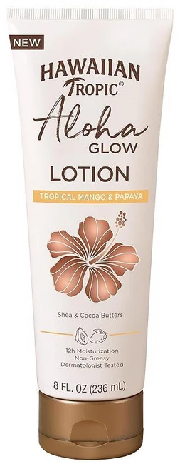 하와이안 트로픽 알로하 글로우 애프터 태닝 로션 236ml, 하와이안 트로픽 알로하 글로우 애프터 태닝 로션 236, 1개 - 쿠팡