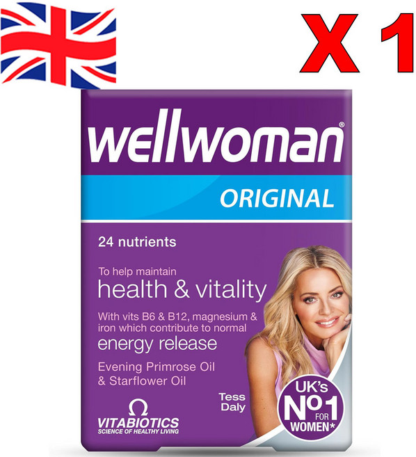 Vitabiotics 웰우먼 오리지널 90캡슐, 1개, 90정