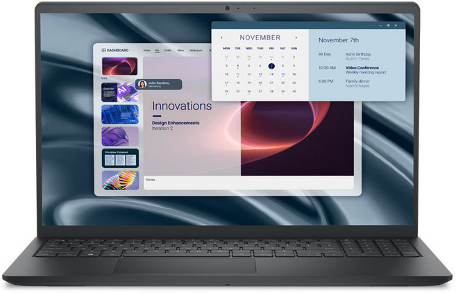 DELL Pro 15 노트북 Essential PV15250-WP02KR Core 3 16GB 512GB Win11 Pro, 윈도우 11 프로, CABON BLACK