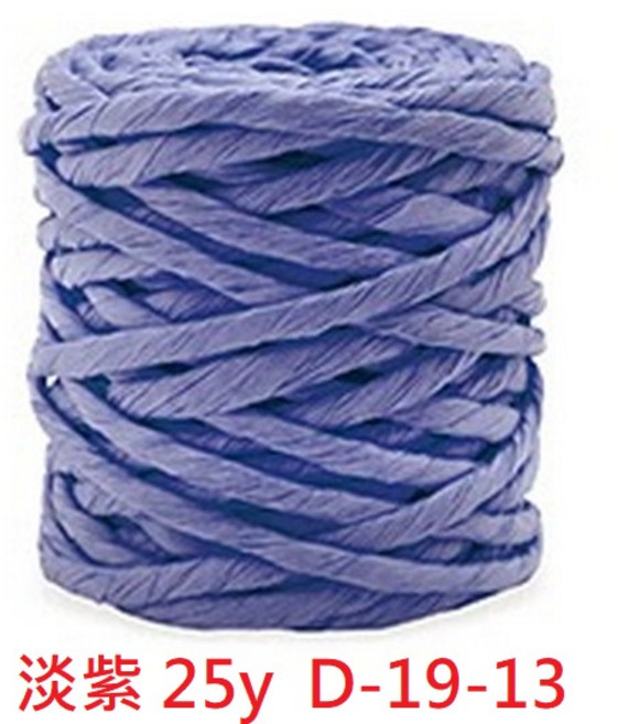 文具通 彩色紙藤紙條紙繩 直徑約5mm 手工藝DIY材料, 1個, 淡紫 長約25y D-19-13, 淡紫
