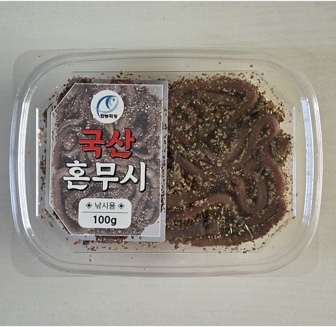 염장 혼무시 참갯지렁이 바다미끼 낚시미끼 원투 선상 찌낚시 감성돔 참돔 돌돔 민어 붉바리, 1개, 100ml, 질석생물 100g