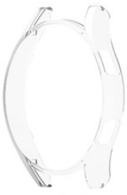 스토리링크 갤럭시 워치7 6 5 4 40mm 44mm 프로 45mm 클래식 43mm 47mm호환 스트랩 시계줄 가죽 메탈 밀레니즈루프 스포츠루프, 32.워치4 클래식 하드 커버 _투명46mm, 1개